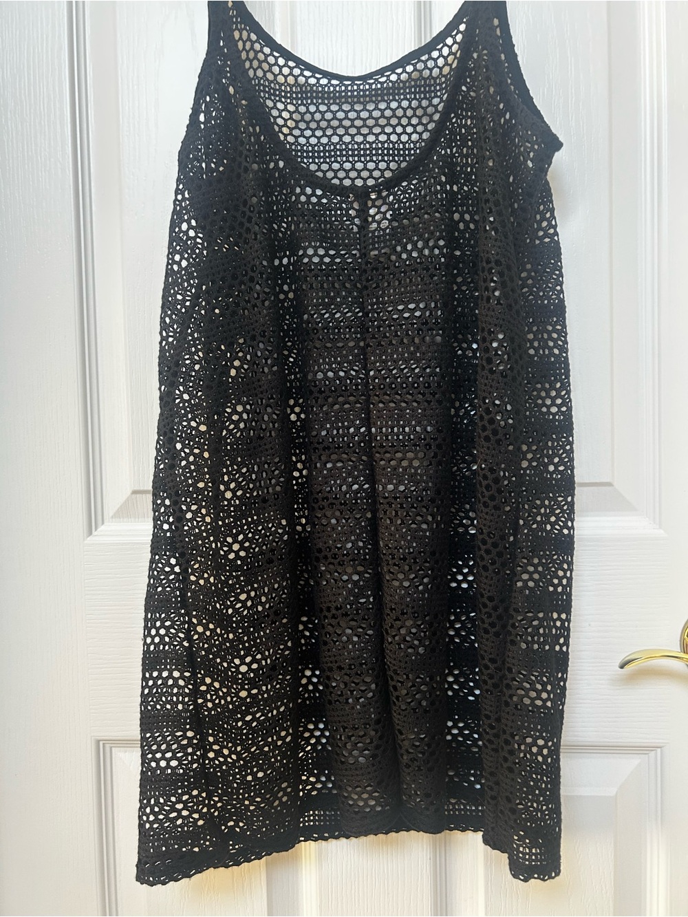 Wild fable Black Crochet Swim Cover-Up Dress 🖤